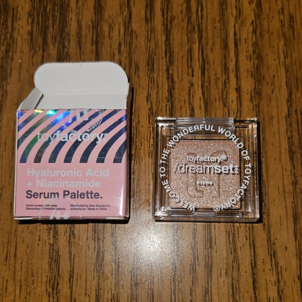 🦋 Toyfactory hyaluronic acid and niacimide serum palette